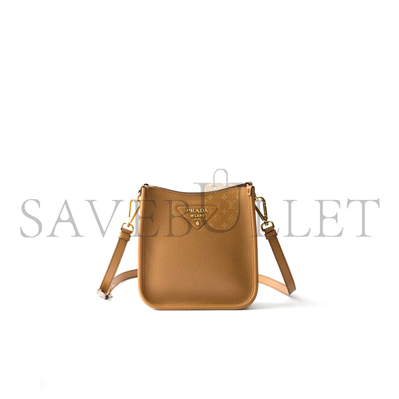 PRADA LEATHER MINI SHOULDER BAG 1BH191 (20*19*6cm)